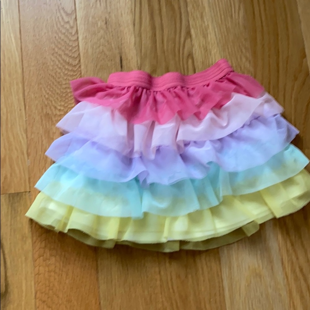 Epic threads rainbow tutu size 4